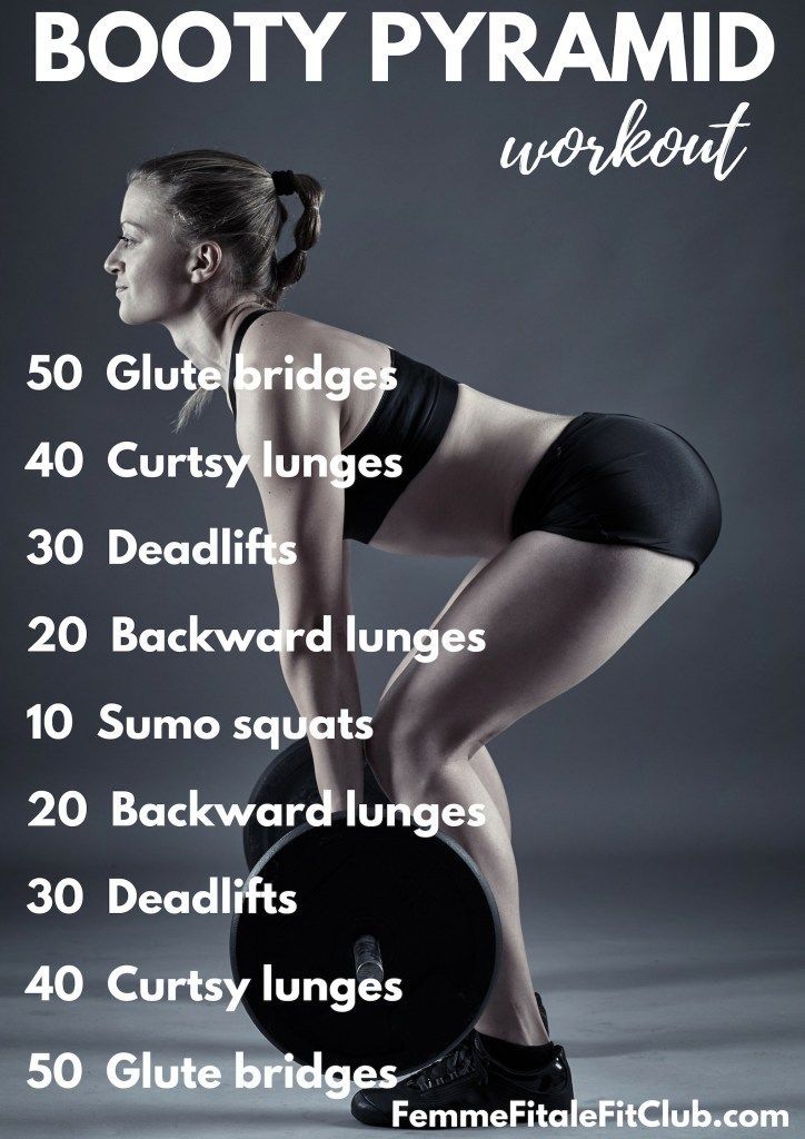 Booty Pyramid Workout рџЌ‘ -   16 fitness tips gym
 ideas