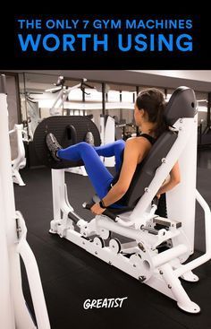 The Only 7 Gym Machines Worth Using -   16 fitness tips gym
 ideas