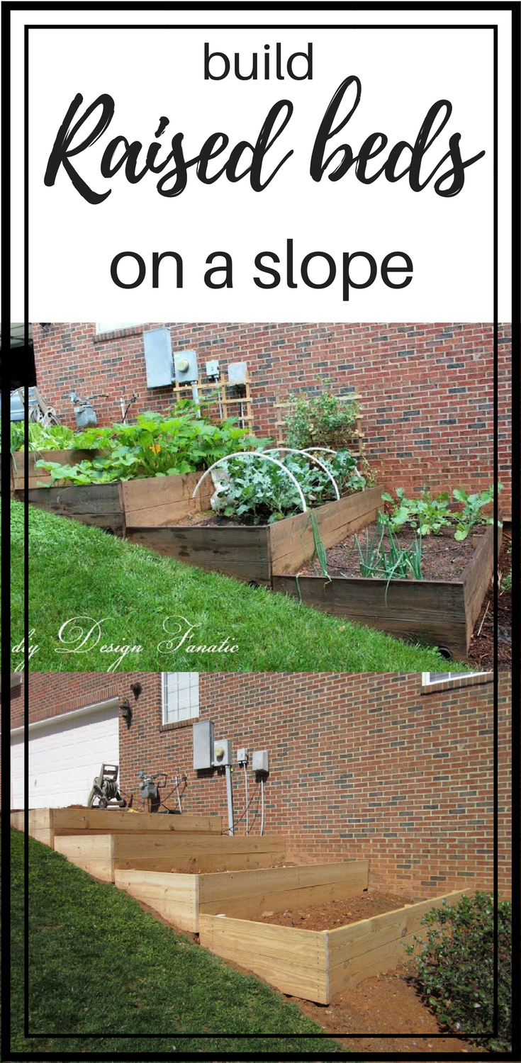 Raised Beds On A Slope -   16 front garden beds
 ideas
