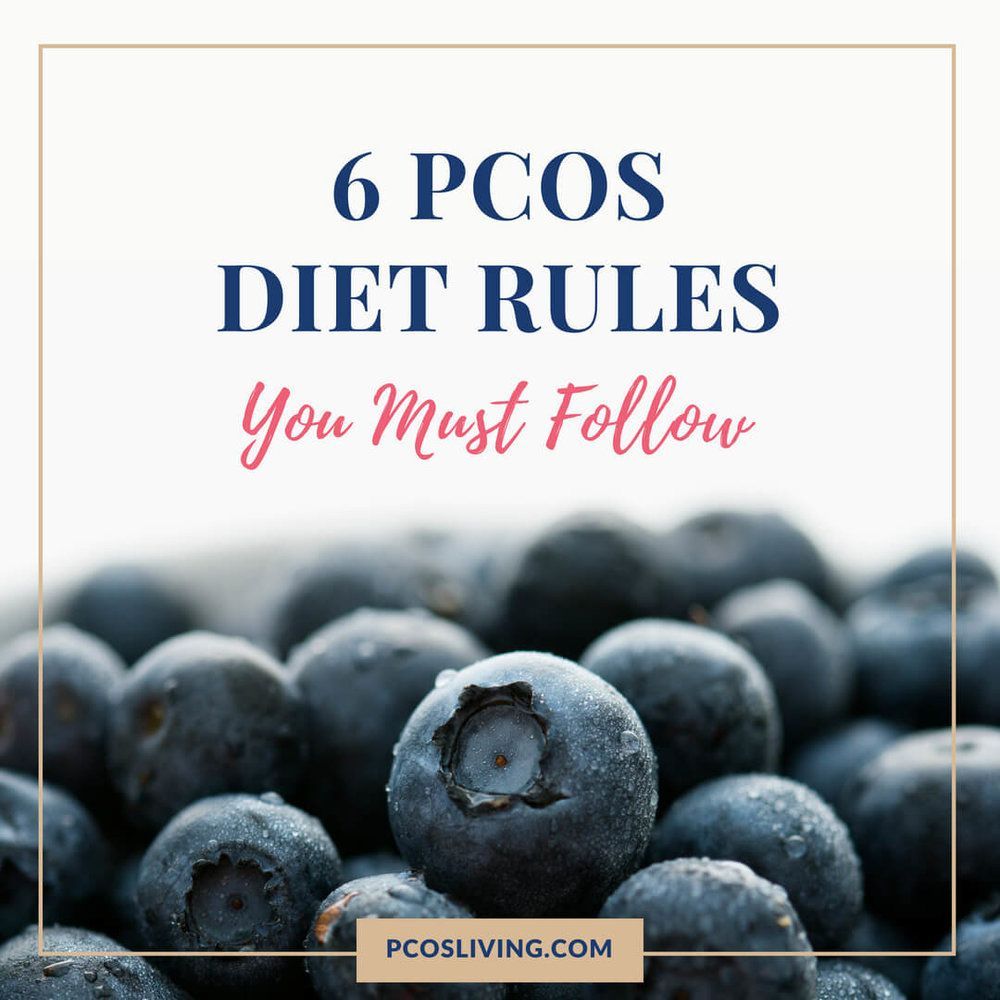 6 PCOS Diet Rules You Must Follow -   16 pcos diet menu
 ideas