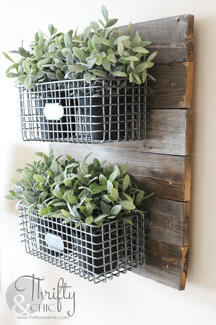 8 Rustic DIY Decor Ideas to Give You a Farmhouse Look -   17 farmhouse style garden
 ideas