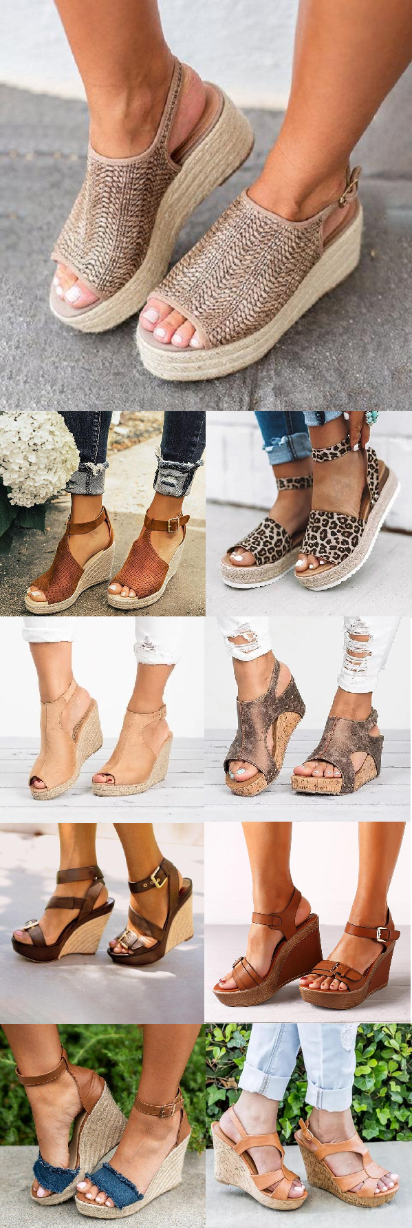 SHOP NOW>>Hot Summer #Wedge Sandals for You.Up to 68% OFF! Buy More Save More!Shop Now! -   17 feminine casual style
 ideas
