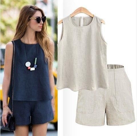 Women Summer Style Casual Cotton Linen Tops Shirt Feminine Pure Color Femaleuotelab -   17 feminine casual style
 ideas