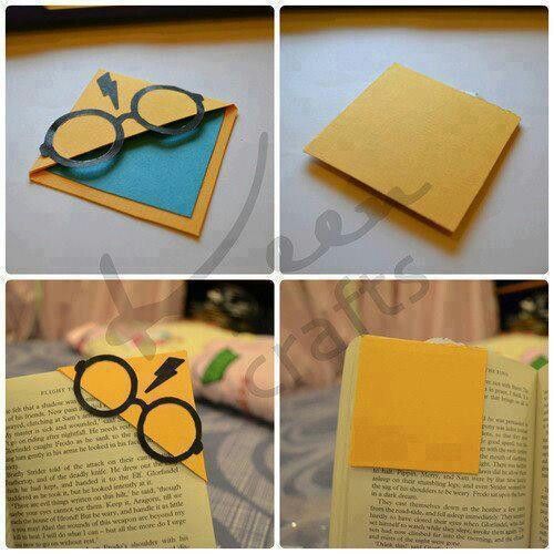 Harry Potter Corner Bookmark -   17 harry potter manualidades
 ideas