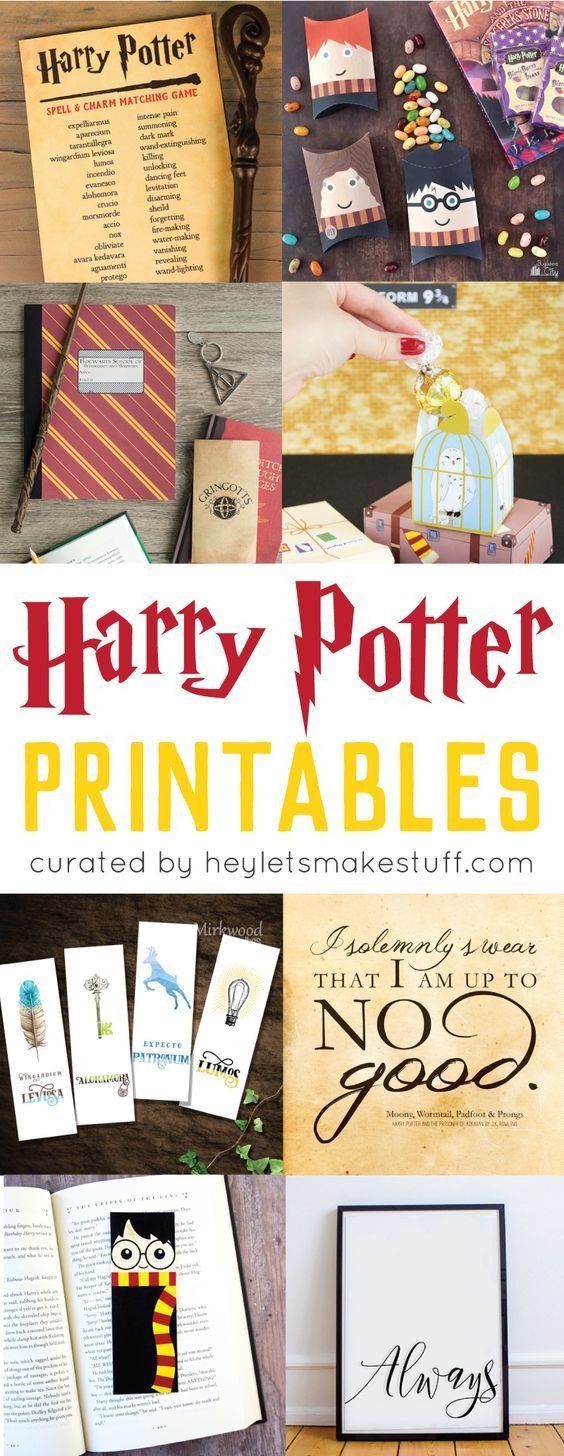 Magical Harry Potter Printables -   17 harry potter room
 ideas