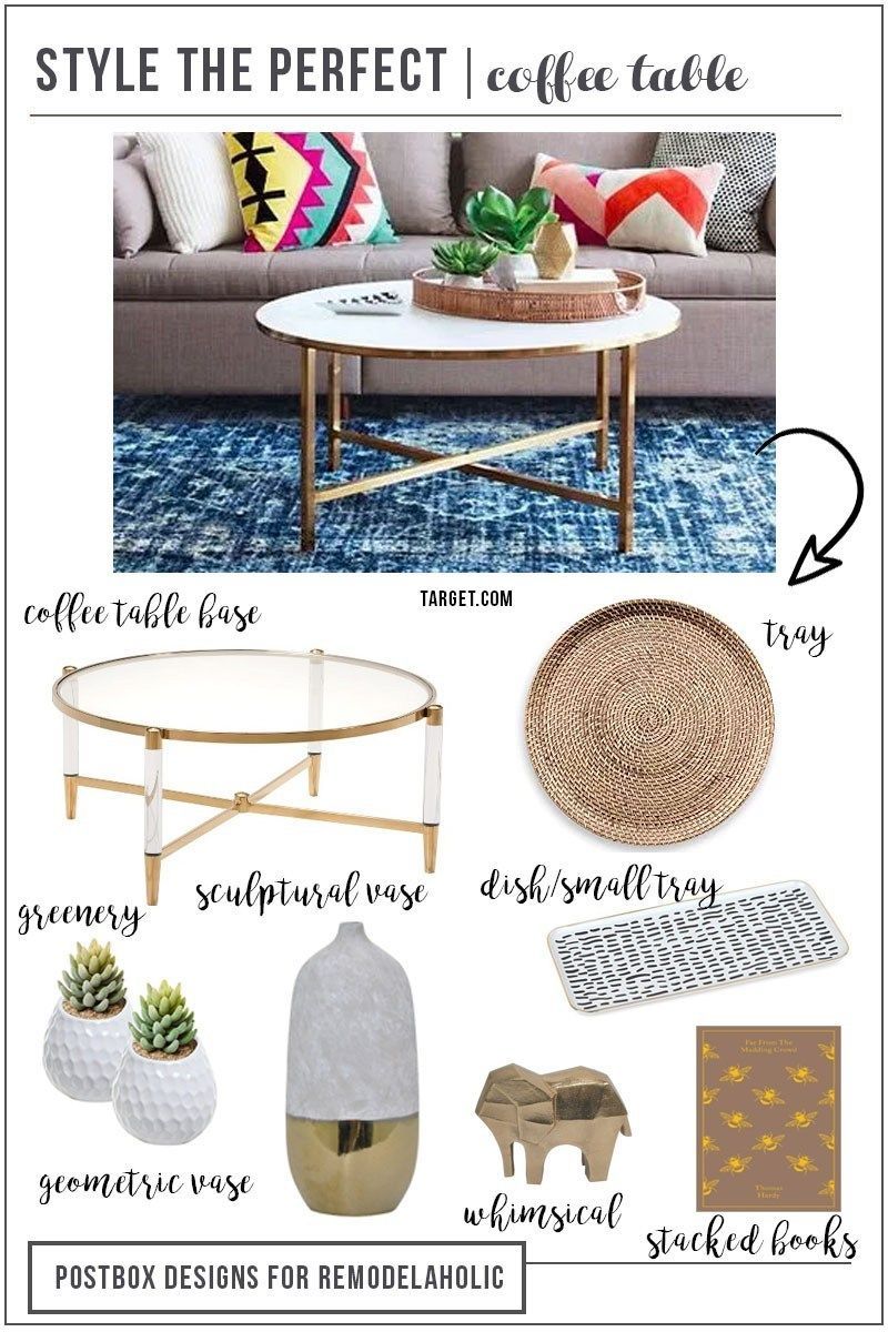 Coffee Table Styling Cheat Sheet: In 6 Easy Steps -   17 interior decor cheat sheets
 ideas