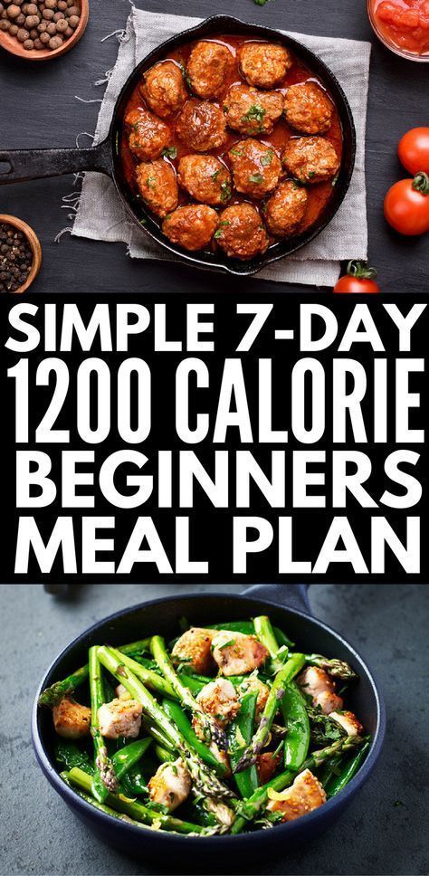 Low Carb 1200 Calorie Diet Plan: 7-Day Meal Plan for Serious Results -   17 repas 1200 calorie
 ideas