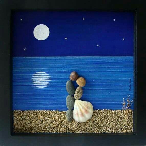 Obiecte decorative realizate din pietricele de rau cu forme deosebite -   17 seashell crafts awesome
 ideas
