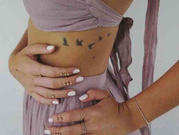 16 Tiny Tattoo Ideas With BIG Meanings -   17 tiny tattoo bird
 ideas