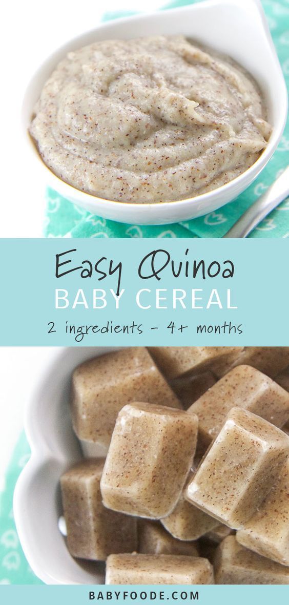 Homemade Quinoa Baby Cereal -   18 quinoa recipes baby
 ideas