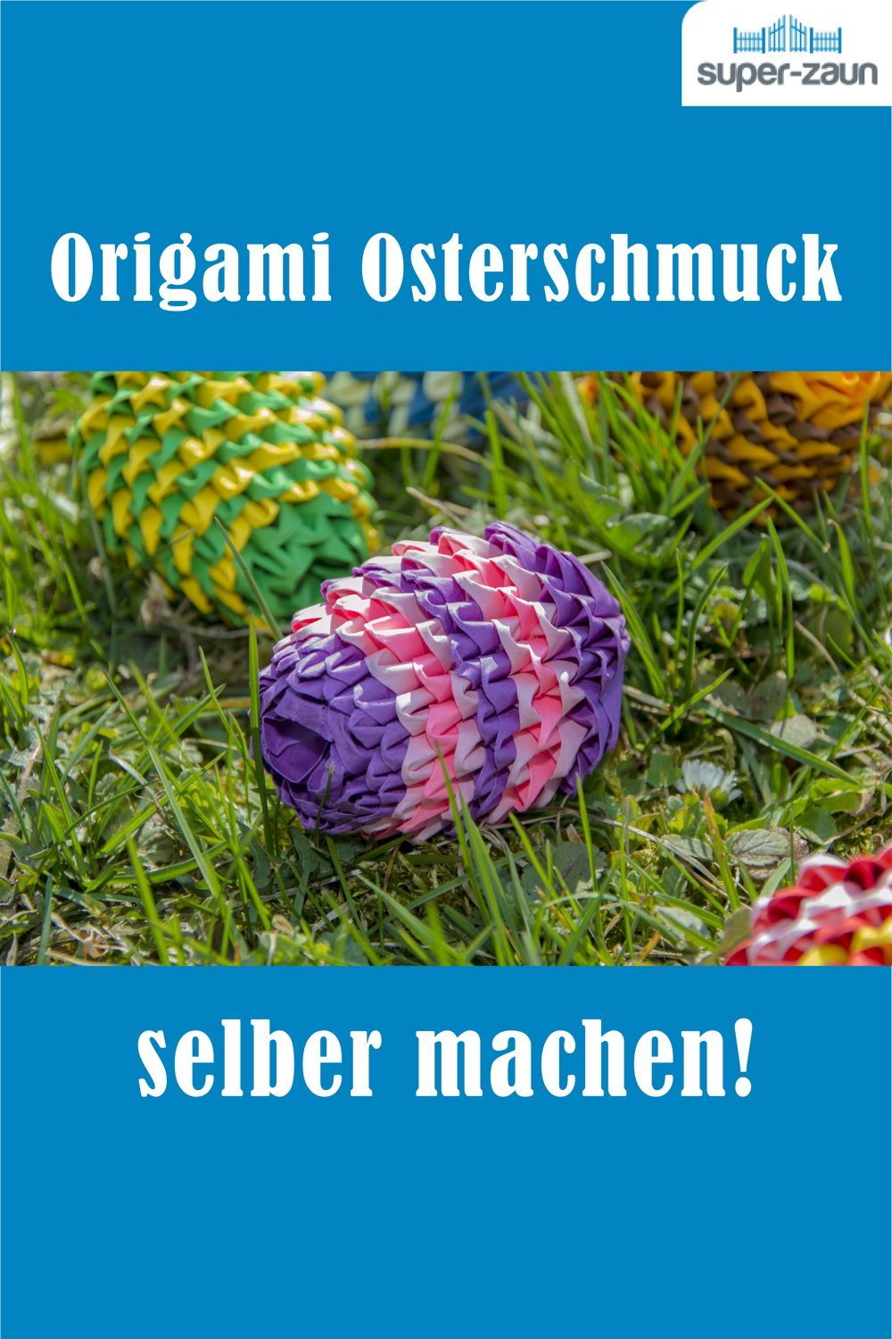 Origami Osterschmuck -   18 spring crafts felt
 ideas