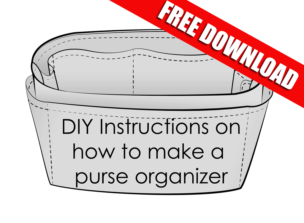 Easy Instructions on how to make your own Purse Organizer -   19 diy bag organizer
 ideas