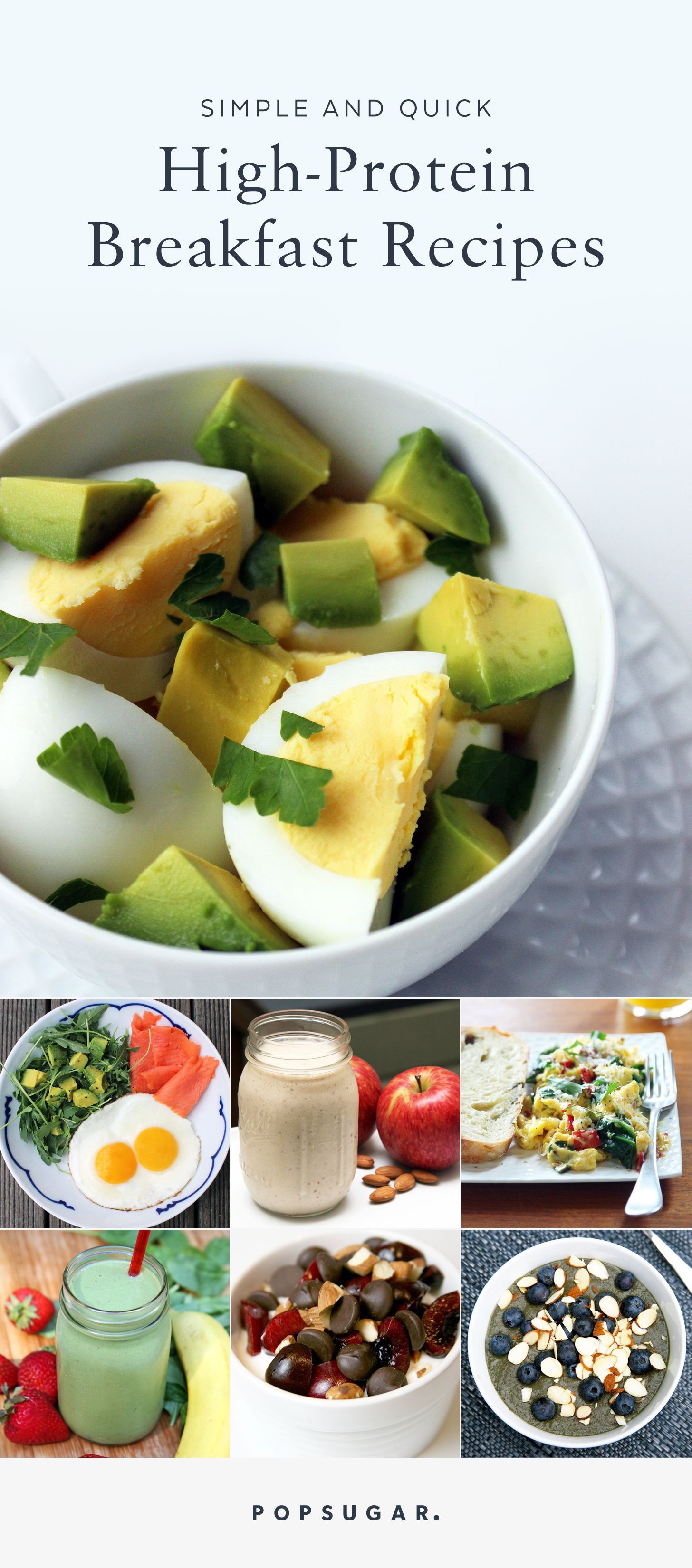 21 High-Protein Breakfasts That Barely Take Any Time to Prepare -   19 easy protein diet
 ideas