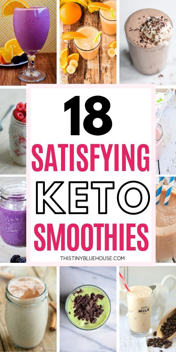 18 Keto Protein Shakes You Gotta Try -   19 easy protein diet
 ideas
