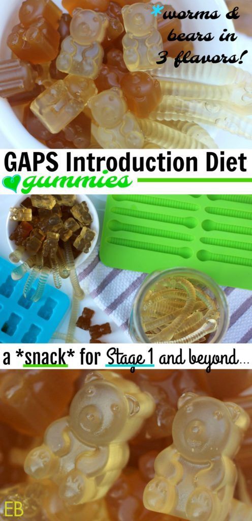 GAPS *Introduction Diet* Gummies -   19 gaps diet beans
 ideas