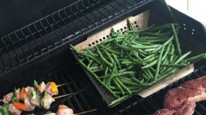 Easy Garlic-Olive Oil Grilled Green Beans -   19 gaps diet beans
 ideas