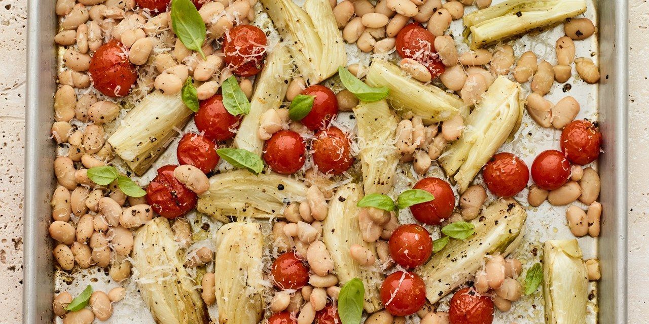 Roasted Fennel, Tomatoes, and White Beans With Parmesan -   19 gaps diet beans
 ideas