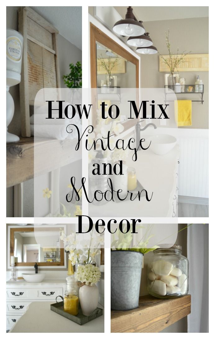 How to Easily Mix Vintage and Modern Decor -   19 modern decor accessories
 ideas