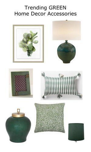 15 Lovely Green Decor Accents - Bring This Popular Color Into Your Home! -   19 modern decor accessories
 ideas