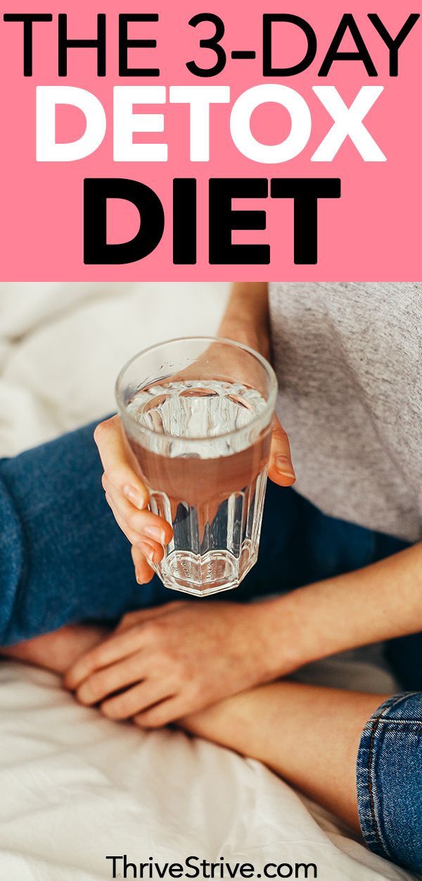 How to Do a Carb Detox: The 3-Day Detox Diet Plan -   20 best detox diet
 ideas