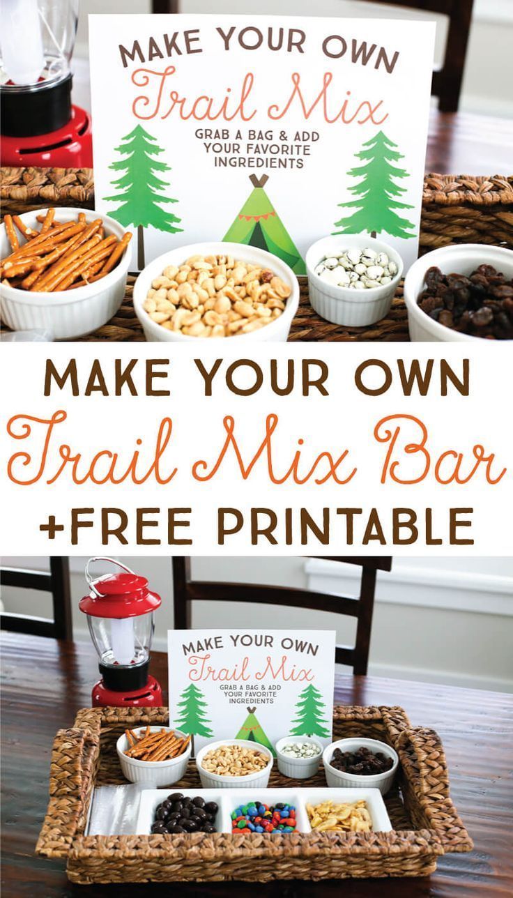 How to Set Up a DIY Trail Mix Bar by The Littles and Me -   20 diy bar party
 ideas