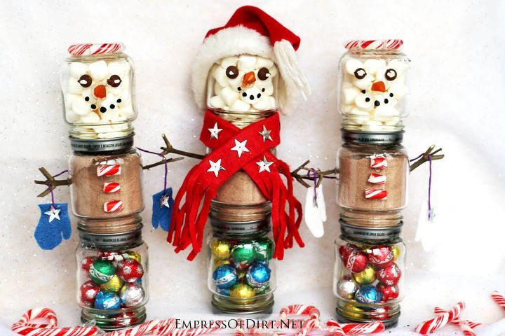 Make a Snowman Hot Chocolate Kit - Fun Gift Idea -   20 snowman crafts hot chocolate
 ideas