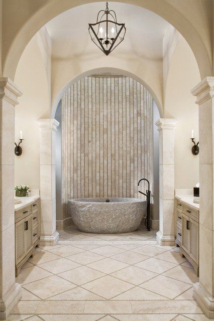 18 Divine Mediterranean Bathrooms That Will Make You Fall In Love With This Style -   21 mediterranean decor italy ideas