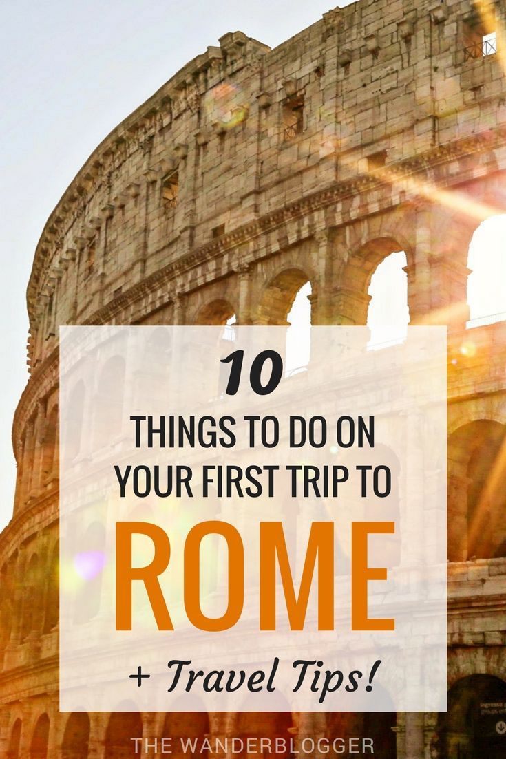 10 Things to Do on Your First Trip to Rome + Travel Tips -   21 mediterranean decor italy ideas