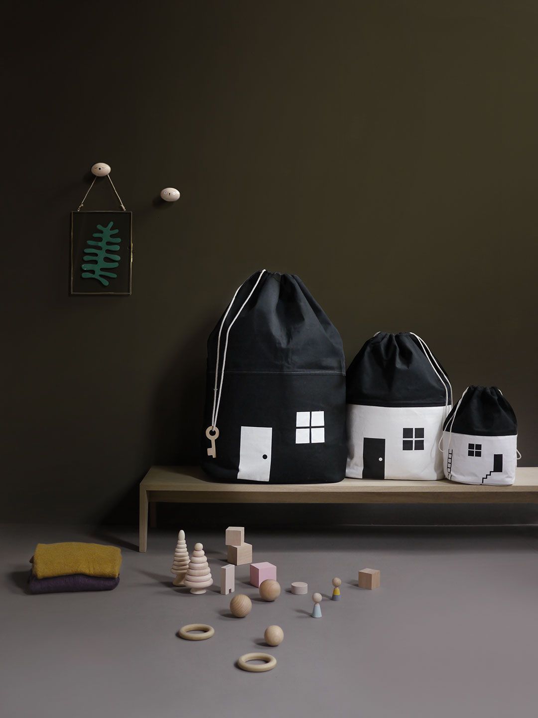 House No.1 – Organic Storage Bag (Medium) -   22 diy bag kids
 ideas