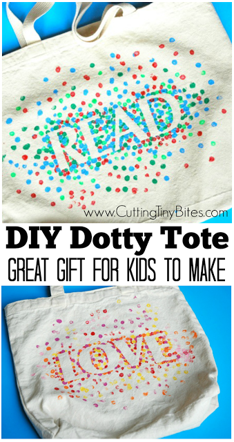 DIY Dotty Tote Bags -   22 diy bag kids
 ideas
