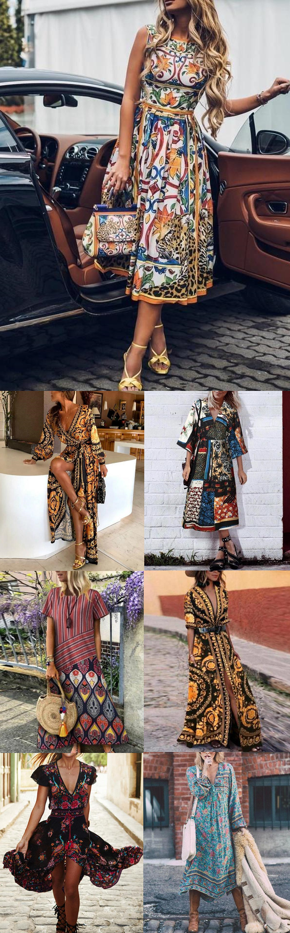 Shop Now >> 10 Must Have Bohemian Printed Dress.Ready For Your New Summer Vacation! -   22 nature crafts
 ideas