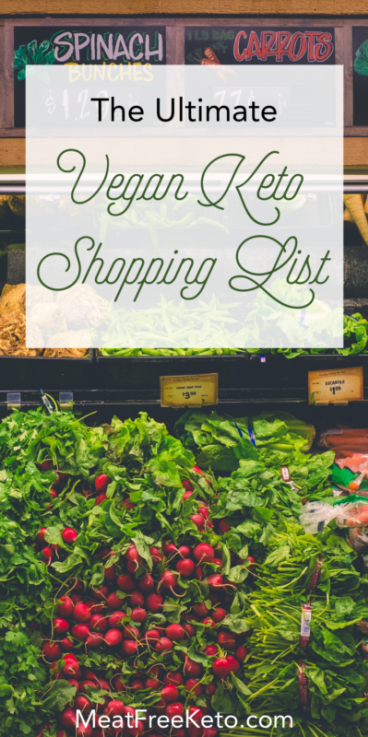 The Ultimate Vegan Keto Shopping List -   23 atkins diet vegan
 ideas