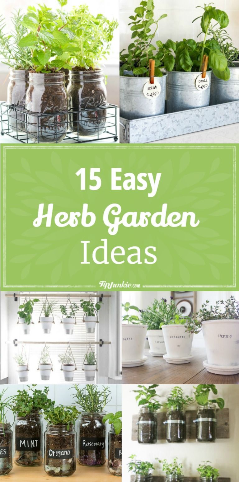 15 Easy DIY Herb Garden Ideas -   23 herb garden
 ideas