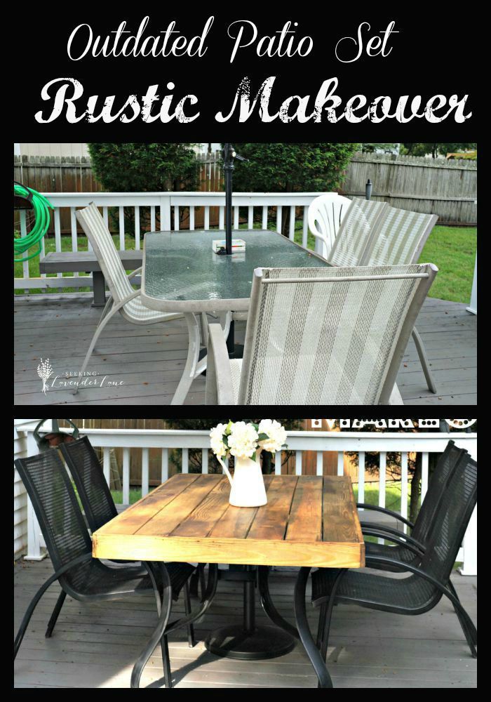 Cheap home decor: how to update an outdated outdoor furniture -   23 patio decor diy
 ideas