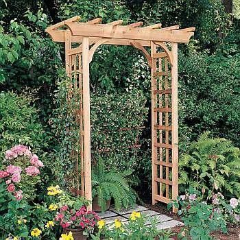Rosedale Garden Arbor -   23 rustic garden furniture
 ideas