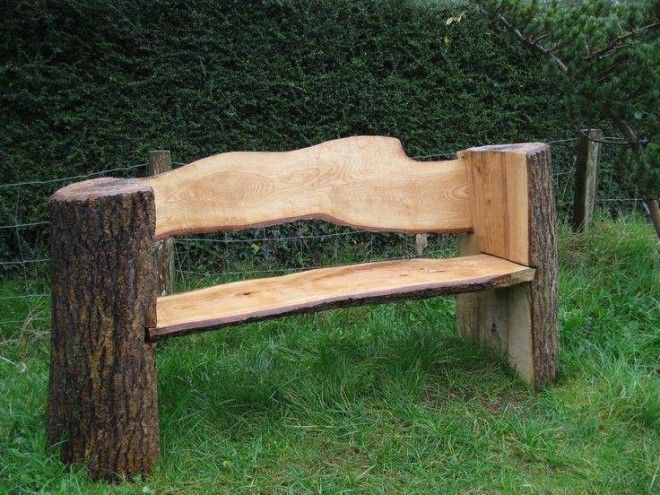 19 Creative Ways of Turning Logs And Stumps Into Garden Furniture -   23 rustic garden furniture
 ideas