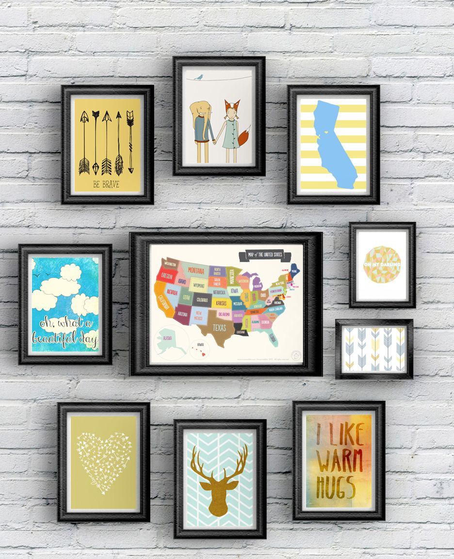 30 Free Printables for Kids' Rooms -   24 crafts room printables
 ideas