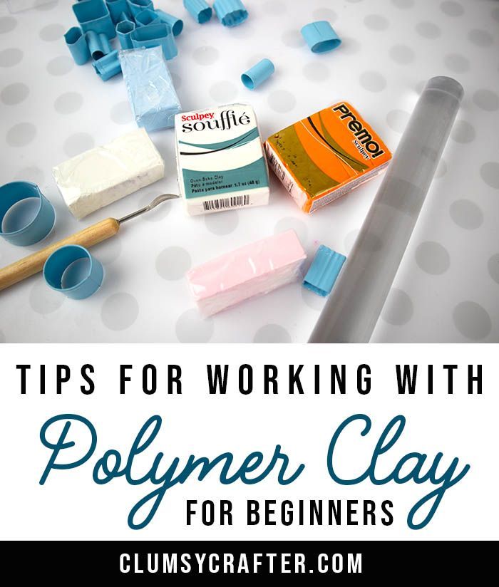 Tips for Working with Polymer Clay -   24 fun cute crafts
 ideas