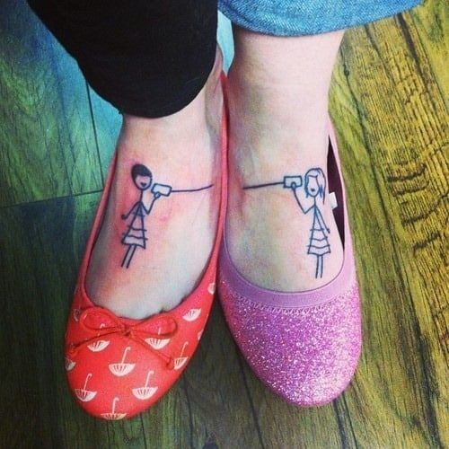 101 Best Friend Tattoos -   7 sister tattoo pictures
 ideas