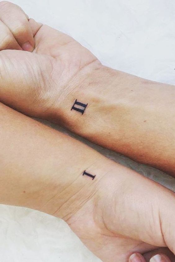 21 Brother-Sister Tattoos For Siblings Who Are the Best of Friends -   7 sister tattoo pictures
 ideas