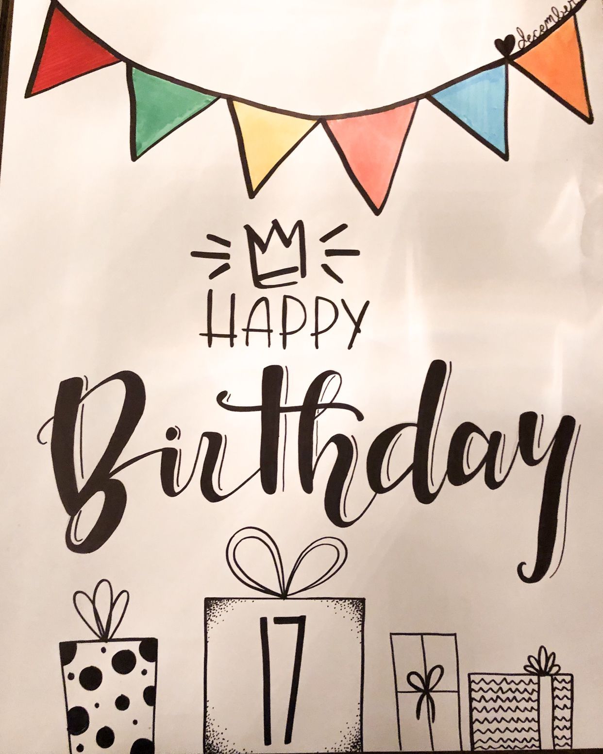 Happy Birthday Poster -   10 diy birthday for boyfriend
 ideas