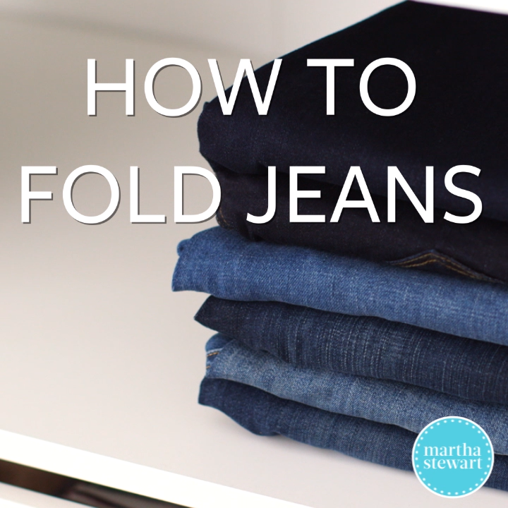 How to Fold Jeans -   11 DIY Clothes Videos closet ideas