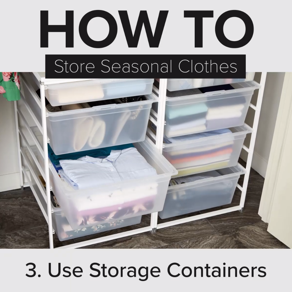 How To Save Space By Storing Winter & Summer Clothes -   11 DIY Clothes Videos closet
 ideas