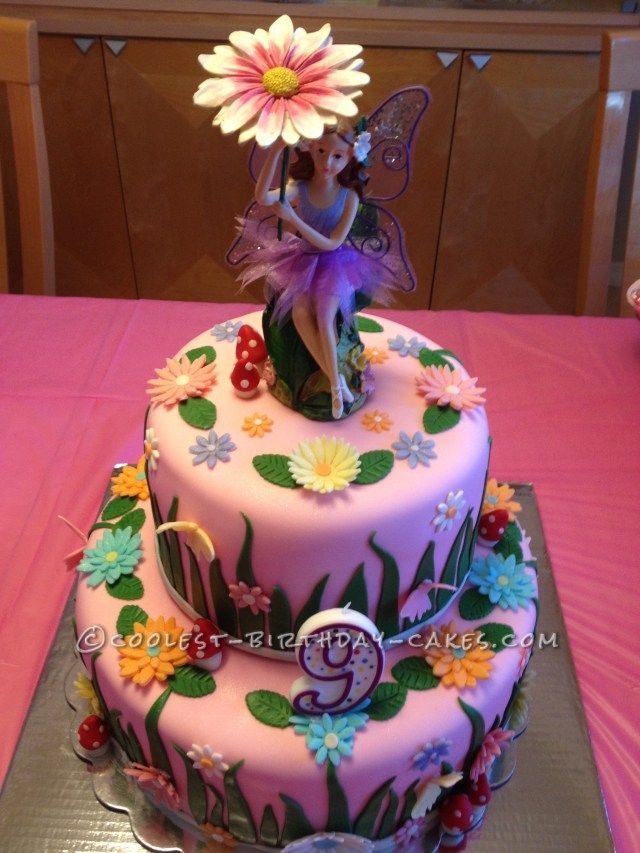 11 fairy garden cake
 ideas