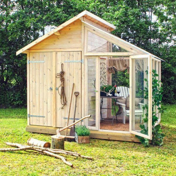 Fairytale Backyards: 30 Magical Garden Sheds -   11 tiny garden shed
 ideas