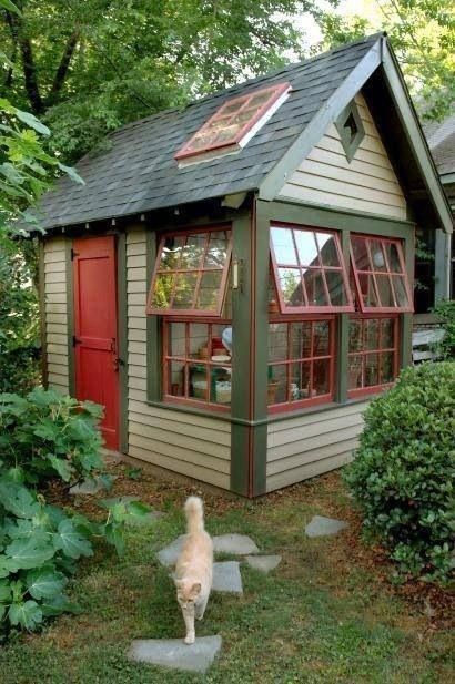 40 Creative Home Garden Shed Designs -   11 tiny garden shed
 ideas