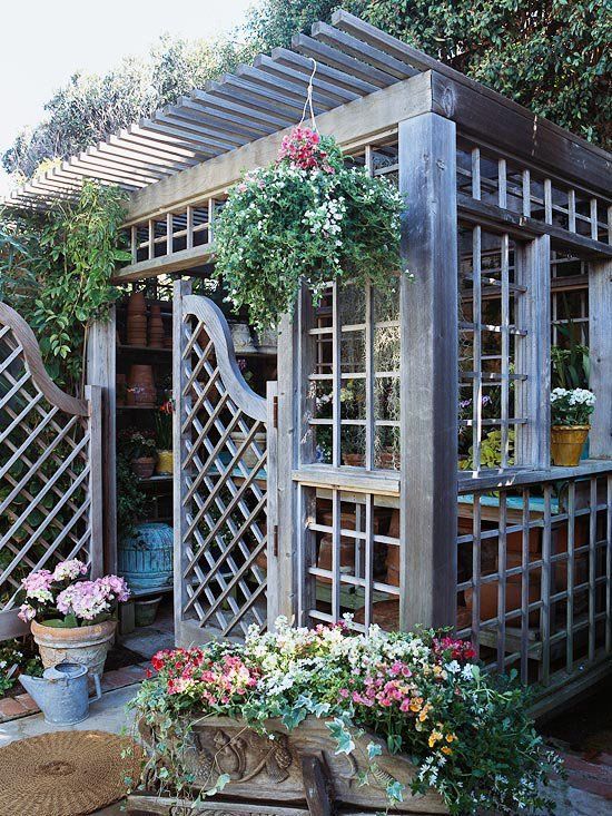 30 Garden Shed Ideas to Copy -   11 tiny garden shed
 ideas