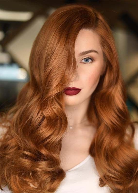 Amazing Copper Red Hair Colors & Styles to Create In 2019 -   12 hair Red cut
 ideas