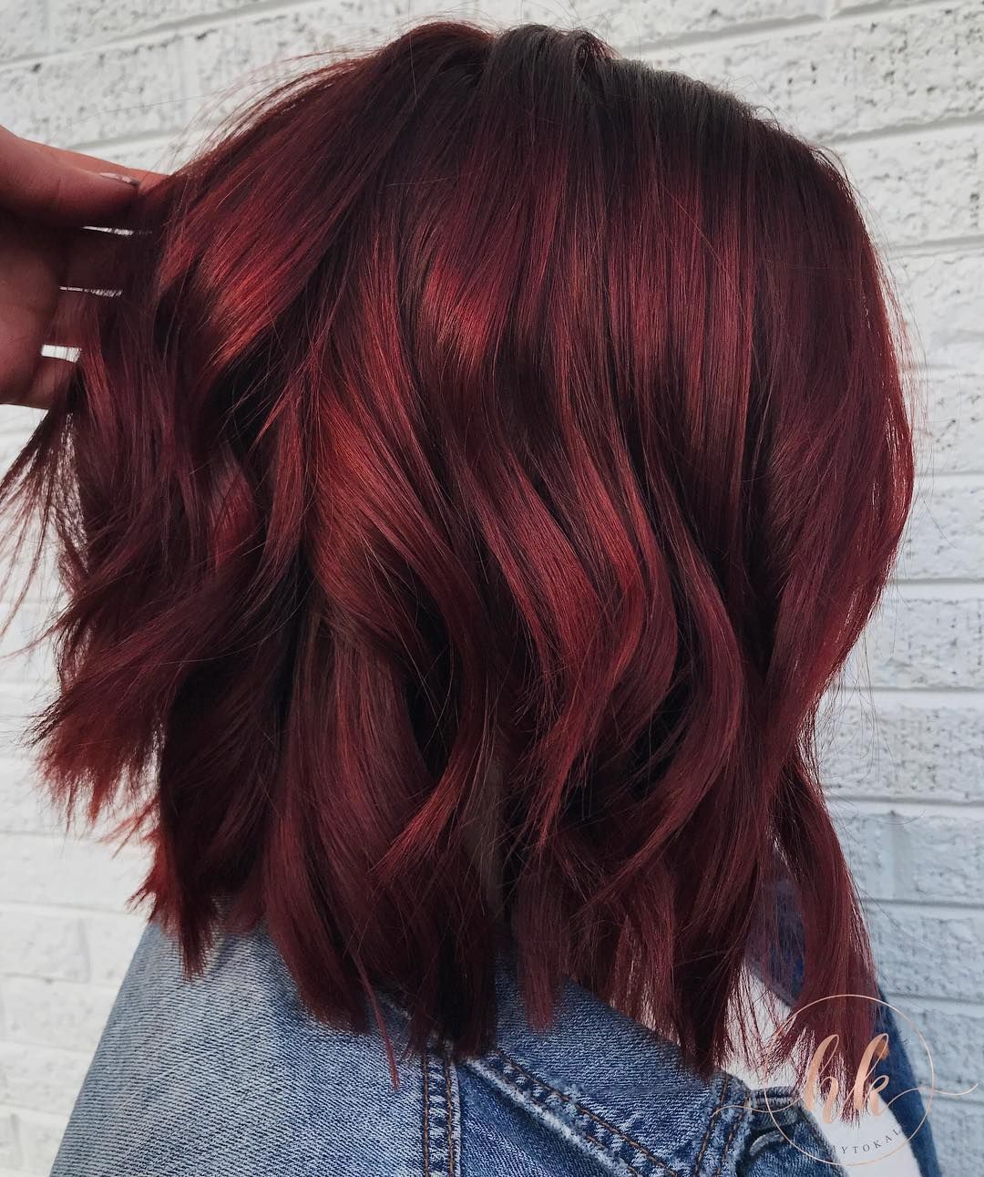 “Mulled Wine Hair” Is the New Delicious Winter Hair Trend to Try -   12 hair Red cut
 ideas