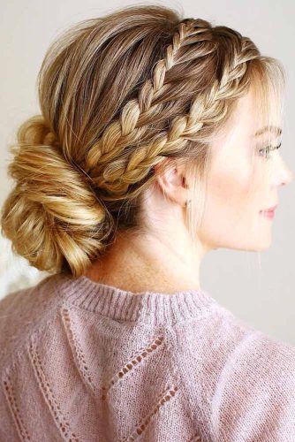 33 GLORIOUS FRENCH BRAID HAIRSTYLES TO TRY -   12 hairstyles Messy life
 ideas